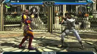 Soul Calibur Grand Finals AlexJ vs Uber1337 No Mercy Friday (8/31)