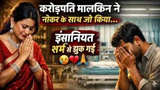 करोड़पति मालकिन ने नौकर के साथ जो किया,इंसानियत शर्म से झुक गई