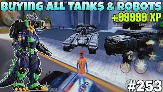 Buying All Most Powerful Tanks & Robots || Beta Version || Rope Frog Ninja Hero Gameplay #253