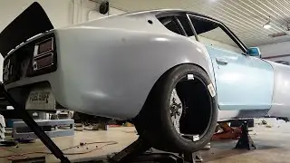 Measuring Custom Wheel Fitment for my Widebody Project Datsun Ep. 13