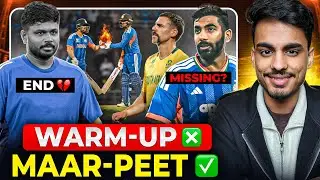 Where is BUMRAH...?  | India's New Openers 🤯 | India vs SA T20WC WarmUp Review | Cric Point