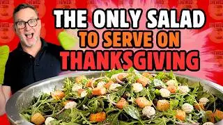 The ONLY Salad to Serve on Thanksgiving | Clinton's Green Salad with Squash & Pumpkin Spice Croutons