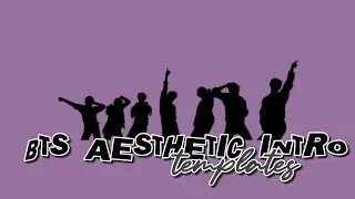 bts (solo) aesthetic intro templates | no text