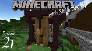 Cool Nether Room/House - Minecraft 1.8 Vanilla Let's Play with SkillzWG :: Episode 21
