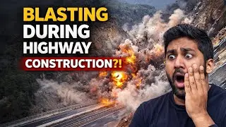 Blasting on Raipur&ndash;Visakhapatnam Economic Corridor 😳 | Under Construction Highway Reality