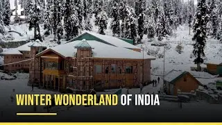 J&K's Gulmarg Looks Stunning As Fresh Snowfall Turns Into A Magical White Paradise