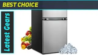 PETSITE Compact Refrigerator 3.2 Cu.Ft. - The Best Mini Fridge for Dorms, Offices, and