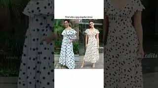 first alia copy deepika dress#shorts#aliabhatt#deepikapadukone