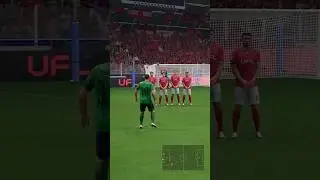 NEW UFL Cristiano Ronaldo INSANE free kick! #uflgame #ufl #cristianoronaldo #ronaldo #cr7 #uflbeta