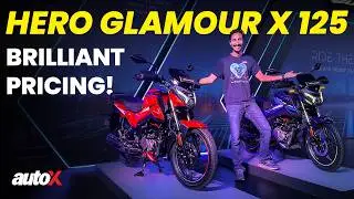 Hero Glamour X 125 - First 125cc Bike With Cruise Control in India! | Walkaround | autoX