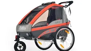 KidGoo Fahrradanhänger Kinderwagen Qeridoo Handbuch Benutzungsanleitung