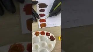 Bài 2: Pha màu xử lí mày trỗ xanh,trỗ đen,trỗ tím. trong phun xăm. Academy Ngọc Thuý 0919.003.498