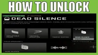 How To Unlock And Use Dead Silence Instantly Call Of Duty Modern Warfare 2
