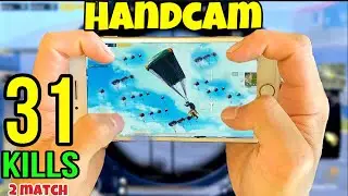 31 KILLS !!! iPhone 8 Plus PUBG Mobile | HANDCAM 4 Finger + Full GYRO! #2