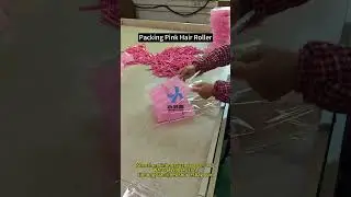Packing Pink Hair Roller