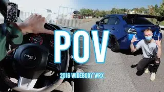 POV Driving My 2016 Widebody WRX