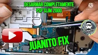Desarmar completamente PSP Slim 2000 / How to disassemble PSP 2000 Step by Step