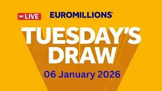 The National Lottery Euromillions Draw Live results from Tuesday 06 January 2025 | Euro Millions
