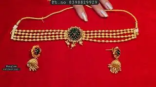 New design Polki choker set in copper / Galsari @manglamrajasthanicollection
