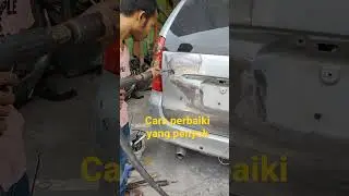 Cara perbaiki yang penyok,menggunakan spot welding#shorts