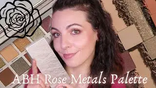 ANASTASIA BEVERLY HILLS ROSE METALS PALETTE: 3 look + swatches + review