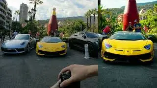 Carspotting pov in Monaco (sp2,chiron ss,918...) photography sony a7r iii