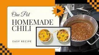 CHEF CHRIS' CHEERFUL CHILI! Quick one pot chili that will make your taste buds dance!
