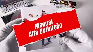 Unboxing Real Bout Fatal Fury Special vers&atilde;o Neoretrobox para Neogeo CD e CDZ