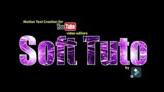 WONDERSHARE FILMORA ¦ HOW TO ¦ VIDEO TEXT MOTION EFFECTS ¦ TEXT ¦ TUTORIAL ¦ Soft Tuto ¦