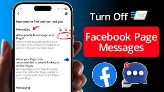 How to Turn Off Message Option on Facebook Page (Full Guide)