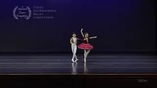 Don Quixote Pas De Deux Lina Kim and Vincent Xing 10years old. 2026 Seattle Adcibc first place 