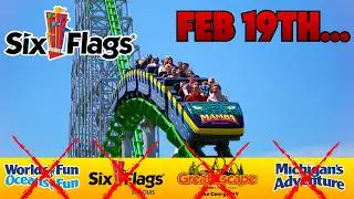 Самое масштабное изменение в Six Flags на сегодняшний день? Что может произойти 19 февраля!