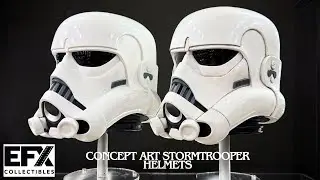 Реплики шлемов штурмовиков из концепт-арта от EFX Collectibles