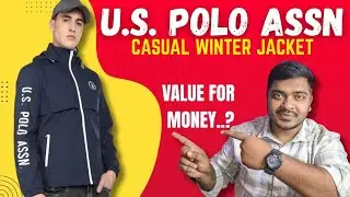 U.S. Polo Assn Casual Winter Jacket Review 🥶 Value for Money Under 2500/- ?