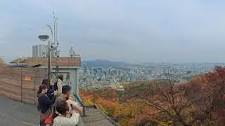 Seoul Tower overlook - Seoul, South Korea