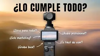 ¿Es la Osmo Pocket 3 la MEJOR Cámara para CREADORES de Contenido?