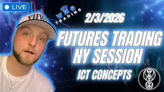 ▶️  LIVE Trading NQ - ICT TRADING STRATEGY ! 🚨