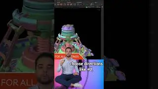 RizomUV 2025: GPU Packing reshapes UV Mapping 🚀 #3D #UV #RizomUV