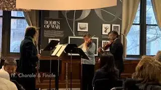 Matt Castle: Sonata for 2 Flutes and 2 Violins (mov  3 & 4)