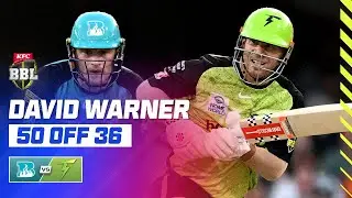David Warner Continues Sharp Form Against Heat | #BBL14