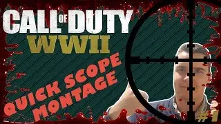 COD: WW2 QUICK SCOPE SNIPER MONTAGE / GAMEPLAY ITA - ONE SHOT ONE KILL