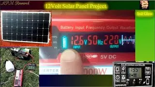 APM Research Indi's 12 Volt Solar Panel Project + Update Video