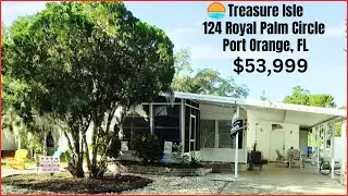🛑BACK ON MARKET🛑 124 Royal Palm Dr Port Orange, FL - Treasure Isle - $31,900 - Call Today!