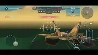 Sky Warriors Gameplay F-22 V-S Tejas Mk2 Hard Game @skywarriors8512 #skywarriors 