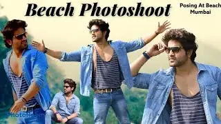 Beach Photoshoot | Mumbai | Nature | Aksa Beach | Posing