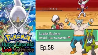 [Hindi] Pokemon HE: Lost Artifacts (v5.6) Walkthrough - Ep.58 - Gym Leader Maylene & Crasher Wake!