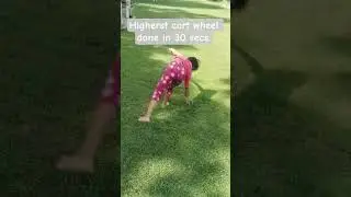 #highest cart wheel done in 30 secs.## vaani the gymnaster🤸&zwj;♂️🤸&zwj;♂️🤸&zwj;♂️🤸&zwj;♂️