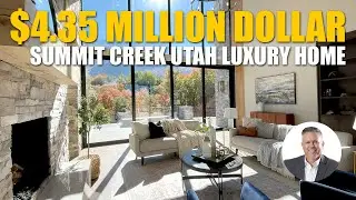 Take a Tour of This $4.35 Million Dollar Luxury Home in Summit Creek Utah | Utah County Luxury Homes