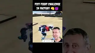 Fist fight challenge in factory👊😈 #Shorts