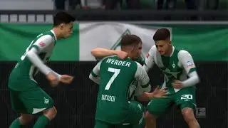 Niclas F&uuml;llkrug Goal 2-1 | Werder Bremen vs RB Leipzig | Bundesliga Highlight